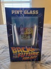 Back To The Future Trilogy Vintage Pint Size Glass