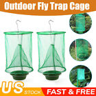 2 X The Ranch Fly Trap Reusable Fly Catcher Killer Cage Net Trap Pest Bug Catch