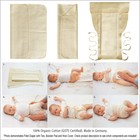 Disana Fitted Cloth Diaper For Baby And Toddler  100  Organic Cotton
