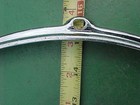 15 Inch Slingerland 1960s Snare Side Drum Rim 8 Hole Chrome Over Brass Hoop Cob