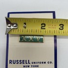 Military First Responder Police Years Of Service Citation Bar Xxv 25 Years Green