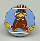 Gymnastics Pin Sam The Eagle Mascot 1984 Los Angeles Summer Olympic Games Enamel