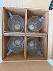 Set Of 4 Circuit City Beer Stein Glass Collectors Mug Collectable Vintage Nos