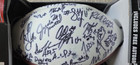 2008 Penn State Nittany Lions Team Signed Full Size Logo Football Autograph 40 