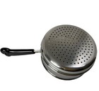 Vintage Revere Ware Stainless Strainer Steamer Insert 7 25    2-3 Quart Free Ship