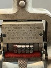 Bates Numbering Machine 5-wheel Style E Automatic Stamp Orange Nj Works