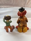 Lot Of 2 Vintage Musician Clowns