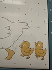 Vintage Country Blue Ribbon Geese Wall Plaque Cottage Grandma Core Made In Tawan