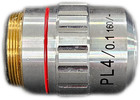 Microscope Objective Lens Pl 4 0 1  160 -microbiological Lab 