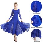 Ballroom Modern Waltz National Standard Dance Costume Dress 5 Colors 5 Sizes