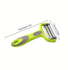 1pc Multifunctional Rotatable Fruit   Vegetable Peeler Ideal For Various Produce