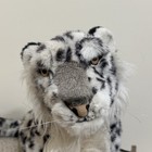Vintage Snow Leopard 1988 Applause Plush Realistic Wild Cat Stuffed Animal