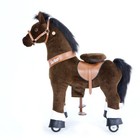 Ponycycle Ride On Horse Toy Brown Riding Pony For 4-8 Years Kids Ux421 Pre-owned