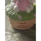 Vintage Russ Berrie Wind Up Bunny Basket Easter Mechanical 2 75  Friends Forever