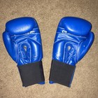 Title Classic Boxing Gloves Blue 18 Oz