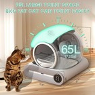 Self Cleaning Cat Litter Box  App Control Extra Large Robot Automatic Litter Box