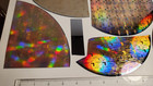 Sliced Piece Lot Of Silicon Semiconductor Wafers With   Without Die Designs  nd1