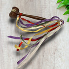 Vintage 1970 Wooden Gavel Engraved Brass Plaque Dallas Texas Assembly Ribbons