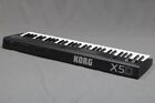 Korg X5d Music Synthesizer Keyboard Musical Instrument W adapter  Case  used 