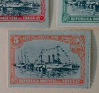 Uruguay Stamps  1908  Sc 174-76  Mint  Vlh  Og  Complete Set