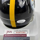 Autographed signed Hines Ward Pittsburgh Steelers Mini Football Helmet Jsa Coa
