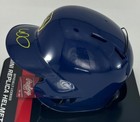 Brewers Catcher William Contreras Signed Rawlings Blue Mini Helmet Auto - Bas