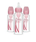 Dr  Brown s Options  Anti-colic Baby Bottle - Pink - 8oz 3pk