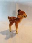 Steiff Miniature Velvet Bambi Deer Fawn Plush Toy Vintage 1950s W  Ear Button