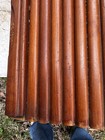 Vtg Reclaimed Roll Top Pine Wood Tambour  Parts Restoration 37 75    Wide Crafter