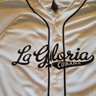 La Gloria White Baseball Style Shirt L New 