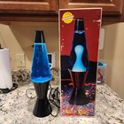 Vintage Lava Lamp Midnight Series Blue 1995 With Box