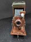 Vintage Antique Eastman Kodak Six -16 Brown And Green 1930 s Folding Camera