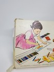 Vtg Crayola Crayons No  72 Color Drawing Set 1958 Incomplete Look 