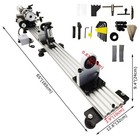 110v 450w Billiard Cue Repair Machine Single Chuck Repair Lathe Double Support