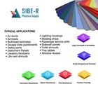  40-pack  Kydex T Plastic Sheet - 0 060  Thick - Black - 6 x12 
