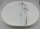 Vintage  Corelle By Corning Shadow Iris Oval Serving Platter 12x10 New