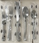 New International Pewter Fairfield Flatware 5 Piece Place Setting Excellent    