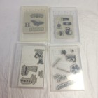 Lot Of 4 Stampin  Up  Stamp Sets- Unmounted