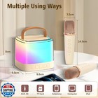 Karaoke Machine For Kids portable Bluetooth Speaker With Wireless