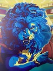 Miller Lite Beer - Detroit Lions Sign - High Life Genuine Draft Football Nfl