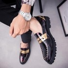 Fashion Outdoor Leather Casual Loafers Men Comfortable Men Shoes Leather Working