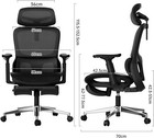 Herman Miller Aeron Chair Open Box Size B Fully Loaded   Black Chair  