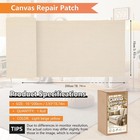 Pnytty Fabric Repair Tape  4x79 Inch Self-adhesive Canvas Repair Patch  Fabri   