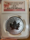  2015  5 Canada Maple Leaf - Goat Privy - Ngc Pf70 Reverse Proof  First Release