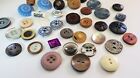 Lot Of 41 Fancy Mix Plastic Vintage Buttons