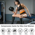 Lot Copper Compression Socks 20-30mmhg Graduated Support S-xxl Mens Womens 