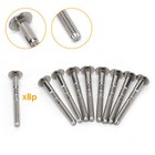 For Peterbilt 379   378 Stainless Steel Huck rivet Kit For Grille Surround