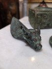 4 Chinese Archaistic Bronze Animal   Ritual Style Objects