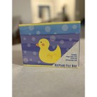 Vintage 2001 Y2k Keepsake File Box Rubber Ducky Tapper Baby Shower Gift Tracker