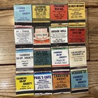 Vintage Risqu   Matchbook Lot Of 16 Girlie Pinups 40s-60s Unstruck Partial Covers